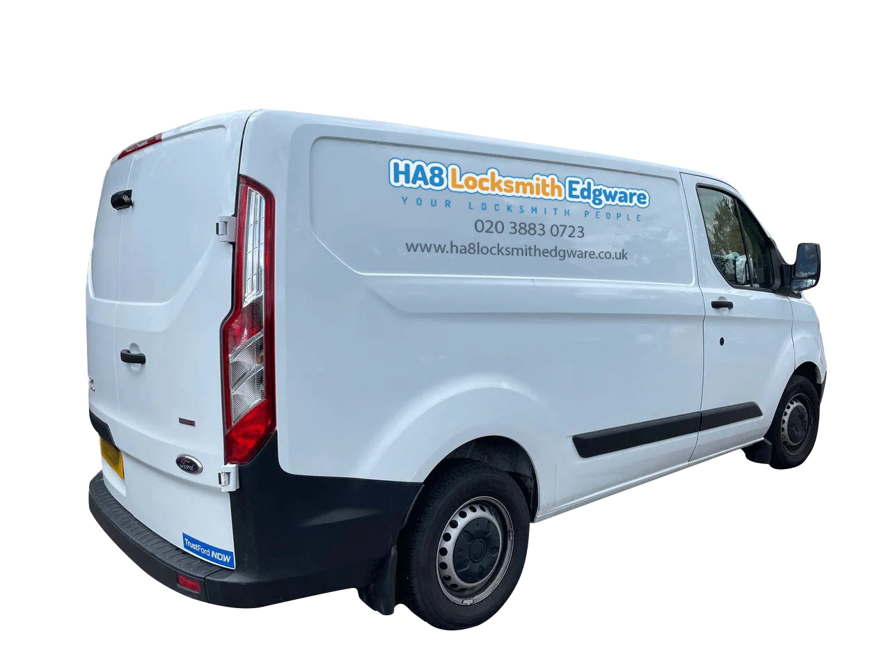 HA8 Locksmith Edgware van